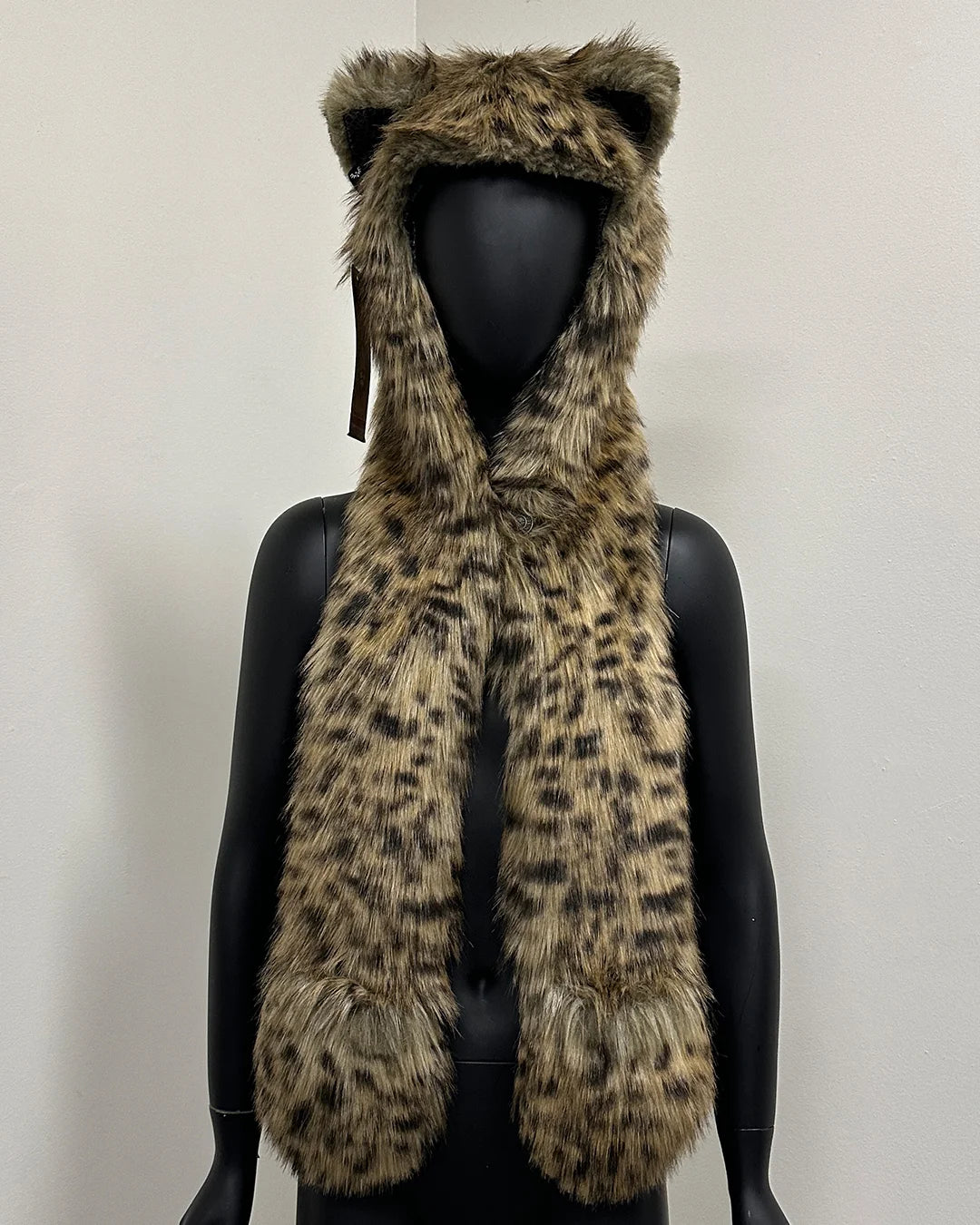 *Almost Purfect* Collector Edition Faux Fur SpiritHood | Baby Bobcat
