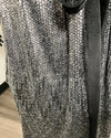 *Sample* Sequin Kimono | Silver Wolf - S-M