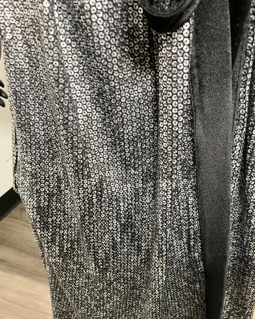 *Sample* Sequin Kimono | Silver Wolf - S-M