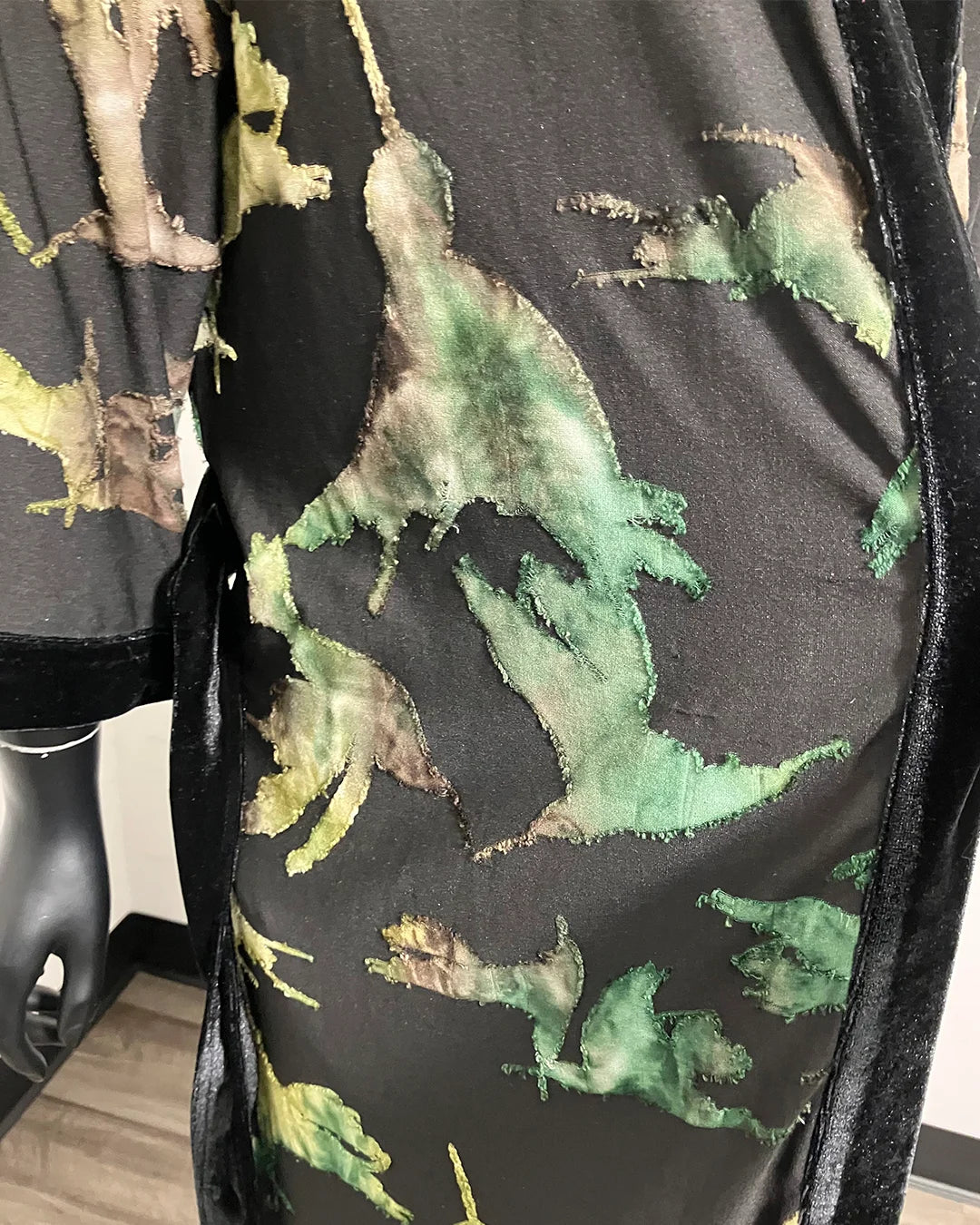 *One Of A Kind / Prototype* Woodland Hummingbird Kimono -SMALL-MEDIUM