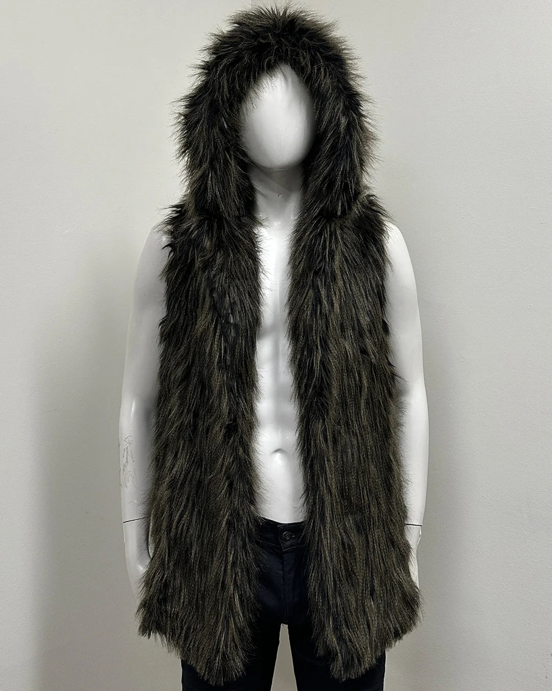 *Sample* Faux Fur Vest | Savanna Sparrow - Medium