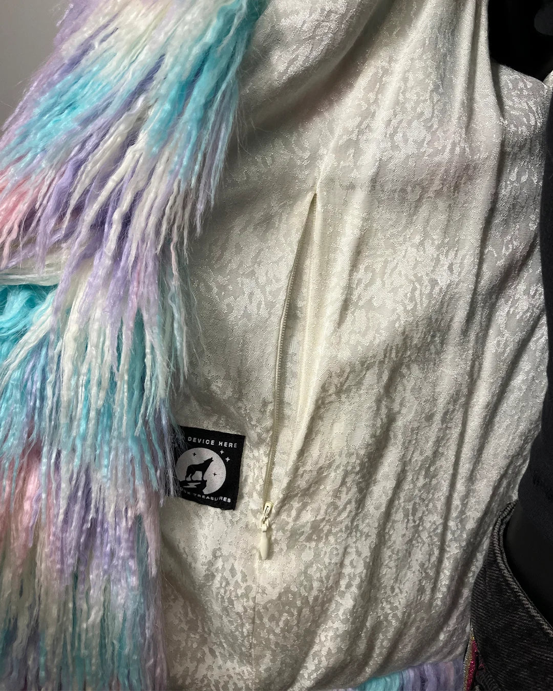 *Last Stock* Faux Fur Bomber Jacket | Aurora Alpaca -MEDIUM
