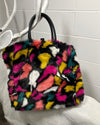 *Sample* Faux Fur Tote Bag | Butterfly