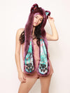 Exterior and Interior View of Lavender Wolf Collector Edition SpiritHood 