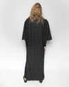 Unisex Kimono | Herringbone Black