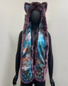 *Almost Purfect* C.E. Faux Fur SpiritHood | Lavender Wolf