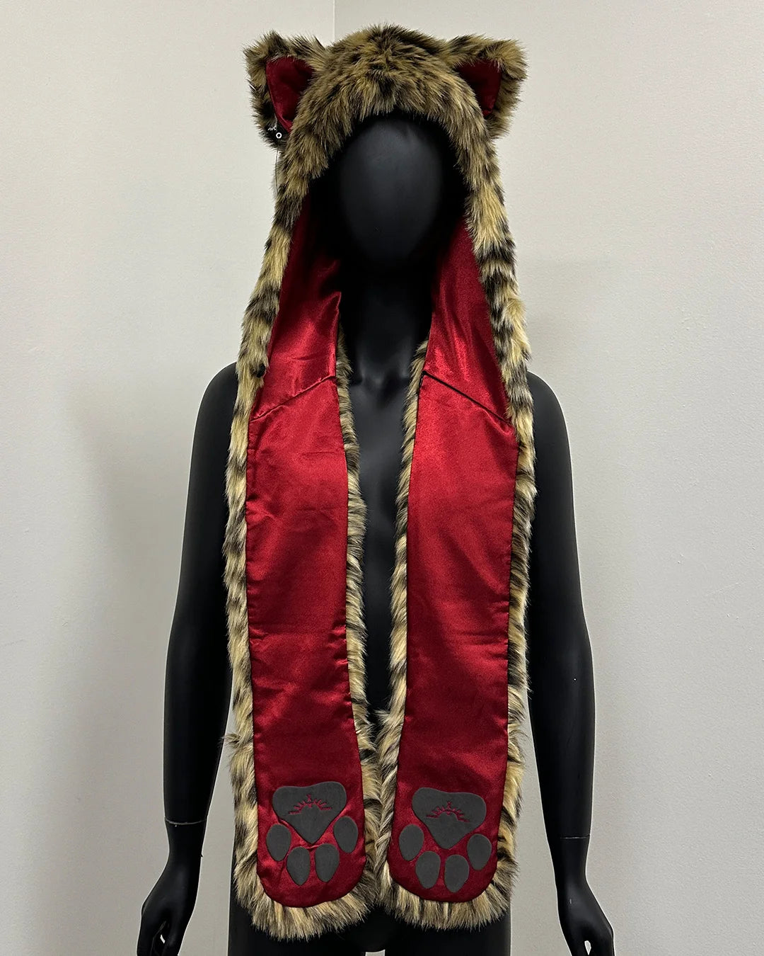 *Sample* C.E. Faux Fur SpiritHood | Cheetah