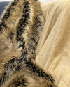 *Sample* Signature Collection Faux Fur Blanket | Golden Wolf