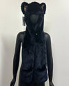 *Sample* C.E. Luxe Faux Fur SpiritHood | Indigo Wolf