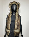 *Last Stock* Limited Edition Faux Fur SpiritHood | Grizzly Bear