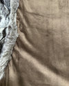 *Sample* Signature Collection Faux Fur Throw | Silver Chinchilla Throw