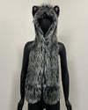 *Almost Purfect* C.E. Faux Fur SpiritHood | Siberian Wolf