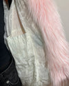 *Almost Purfect* Classic Pink Faux Fur Coat | Flamingo Wolf - MEDIUM