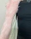 *Almost Purfect* Classic Pink Faux Fur Coat | Flamingo Wolf - MEDIUM