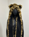 *Last Stock* Javan Leopard Faux Fur Hood