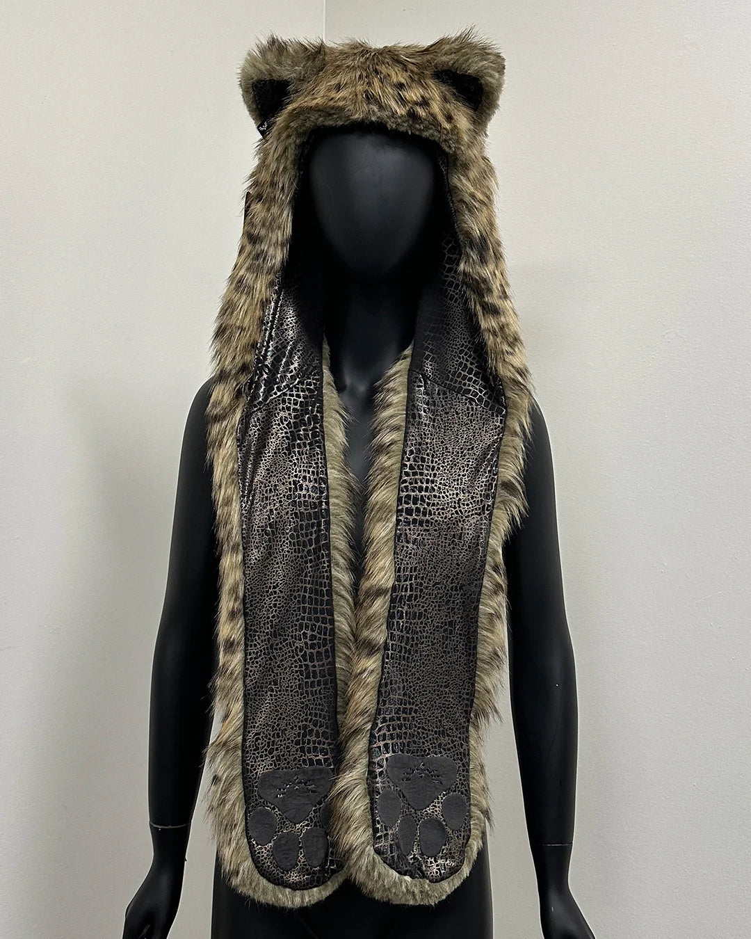 *Almost Purfect* Collector Edition Faux Fur SpiritHood | Baby Bobcat