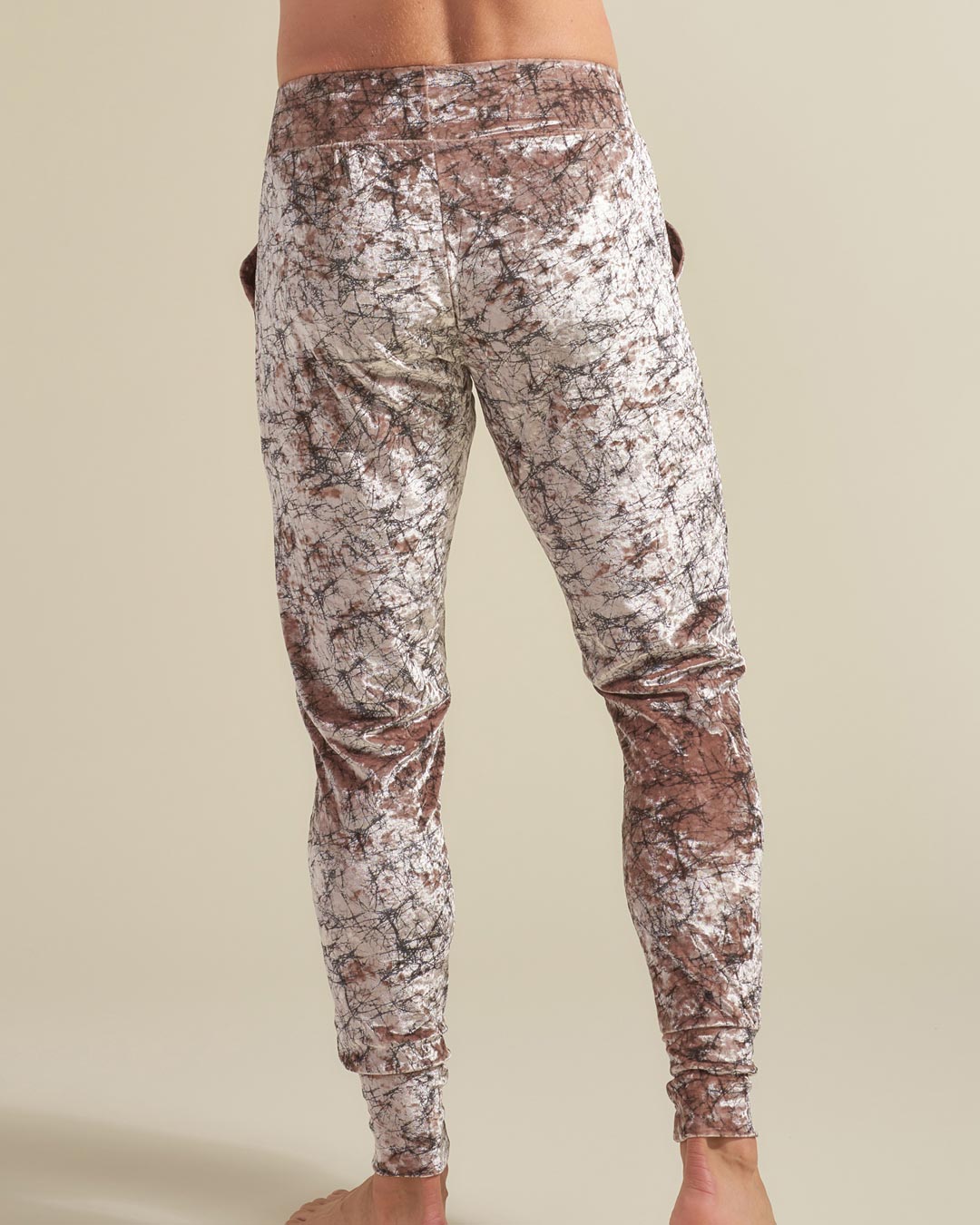 Tree of Life Velvet Jogger | Men's