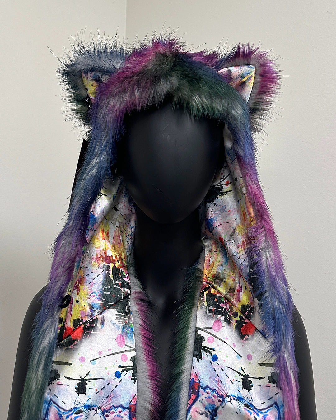 *Last Stock* Artist Edition Lora Zombie Faux Fur Hood | Catzilla