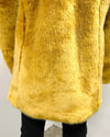 *Almost Purfect* Faux Fur Coat |  Gold Wolf Luxe -X-Large