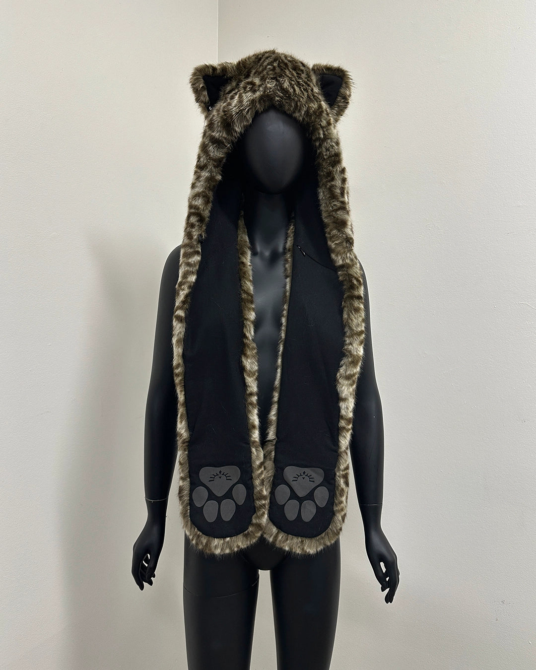 *Last Stock* Forest Leopard Collector Edition Luxe Faux Fur Hood