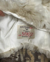 *Sample* Kids Faux Fur Hood | Snow Leopard