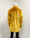 *Almost Purfect* Faux Fur Coat |  Gold Wolf Luxe -X-Large