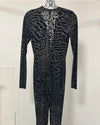 *One Of A Kind / Prototype* Full Bodysuit | Black Tiger - SMALL