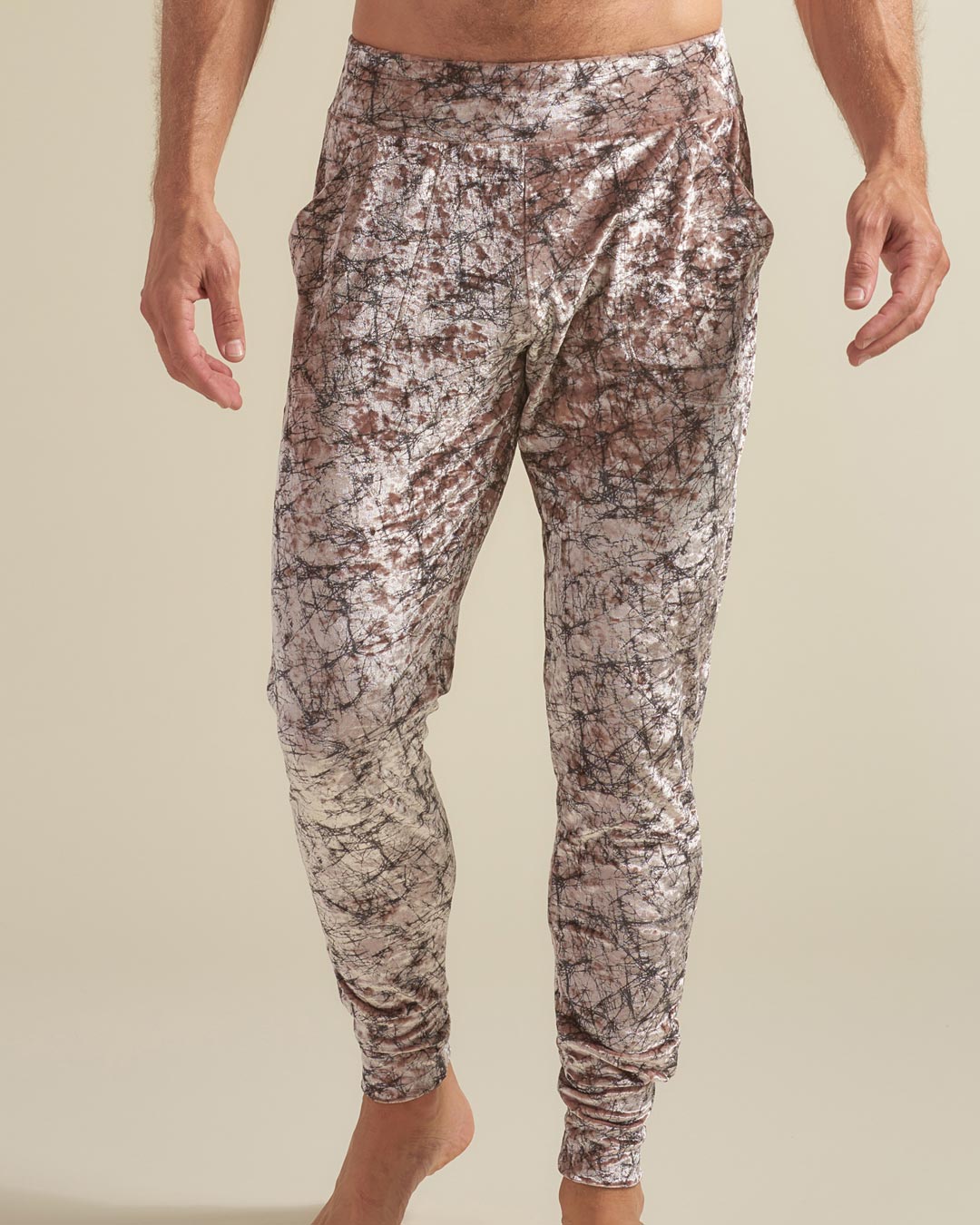 Tree of Life Velvet Jogger | Men's