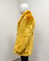 *Almost Purfect* Faux Fur Coat |  Gold Wolf Luxe -X-Large