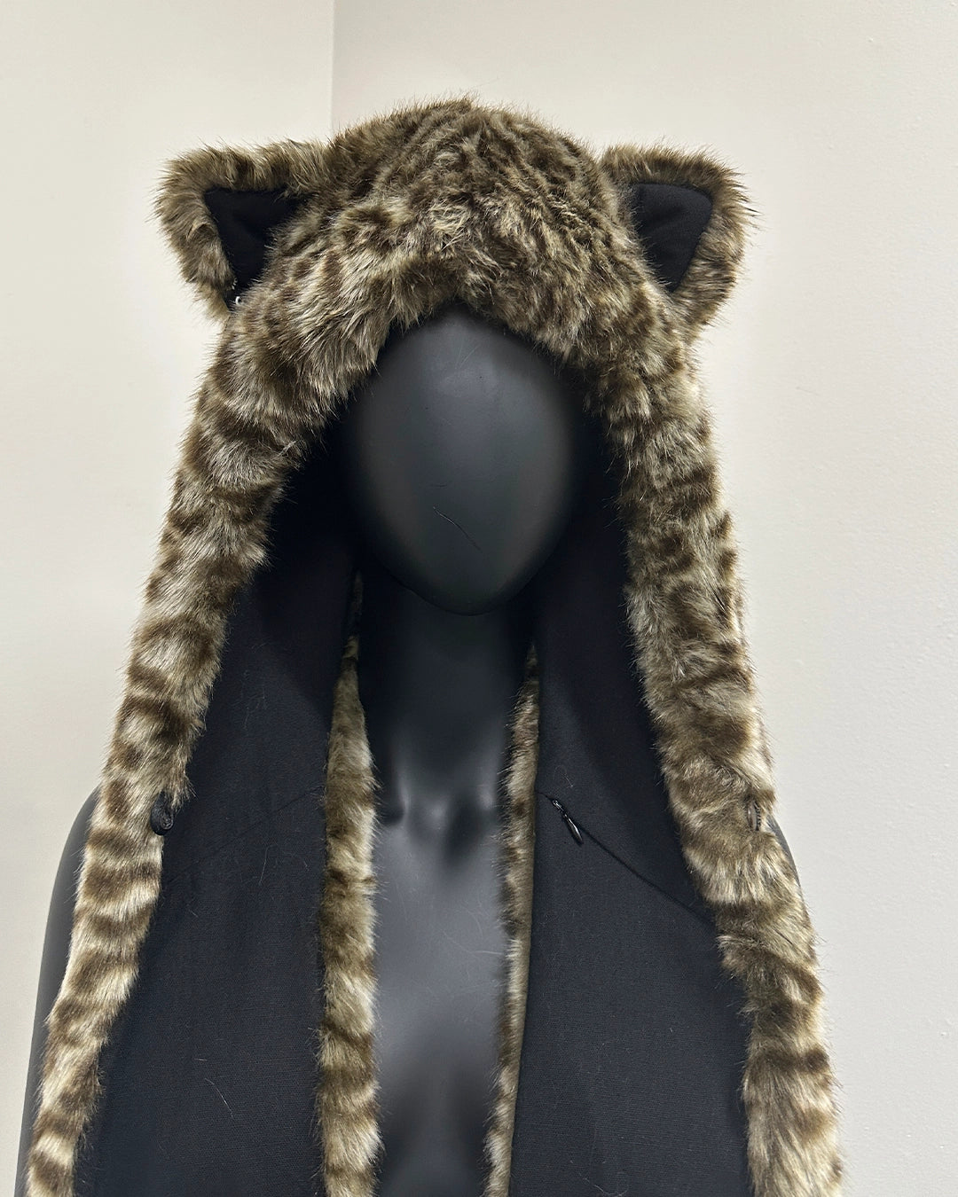 *Last Stock* Forest Leopard Collector Edition Luxe Faux Fur Hood