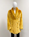 *Almost Purfect* Faux Fur Coat |  Gold Wolf Luxe -X-Large