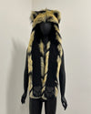 *Almost Purfect*Caspian Tiger Collector Edition Faux Fur Hood