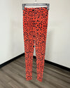 *Last Stock* Sunrise Cheetah Velvet Leggings - XS-SMALL