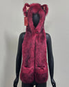 *Sample* C.E. Faux Fur SpiritHood | Love Wolf