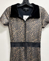 *One of a Kind* Flare Jumpsuit | Bronze Leopard - Small