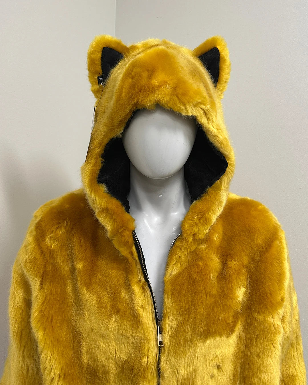 *Last Stock* Luxe Classic Bomber Jacket | Golden Wolf - Large