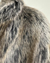 *Almost Purfect* Faux Fur Coat | Dire Wolf - Medium