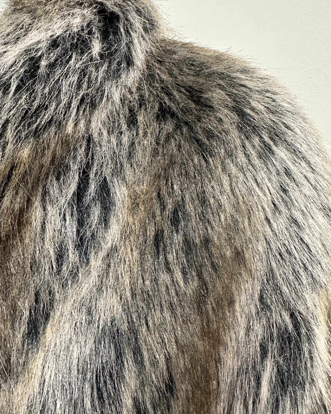*Almost Purfect* Faux Fur Coat | Dire Wolf - Medium