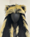 *Almost Purfect*Caspian Tiger Collector Edition Faux Fur Hood