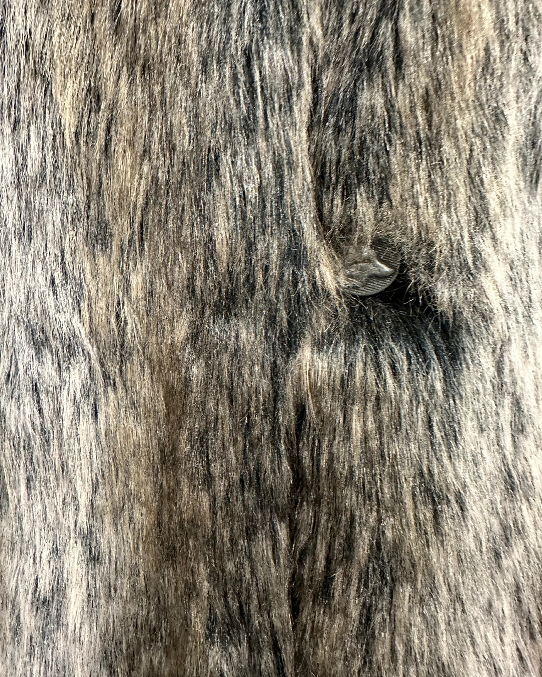 *Almost Purfect* Faux Fur Coat | Dire Wolf - Medium