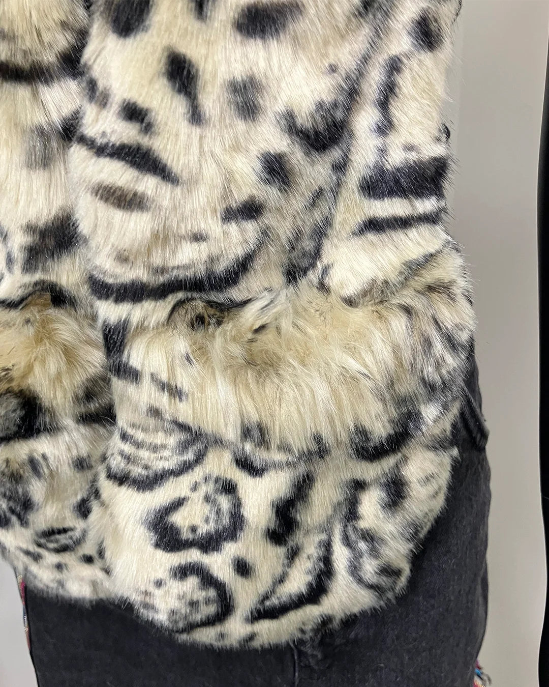 *Almost Purfect* C.E. Luxe Faux Fur SpiritHood | Ocelot