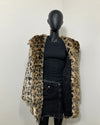 *Last Stock* Classic Faux Fur Coat | Leopard - MEDIUM