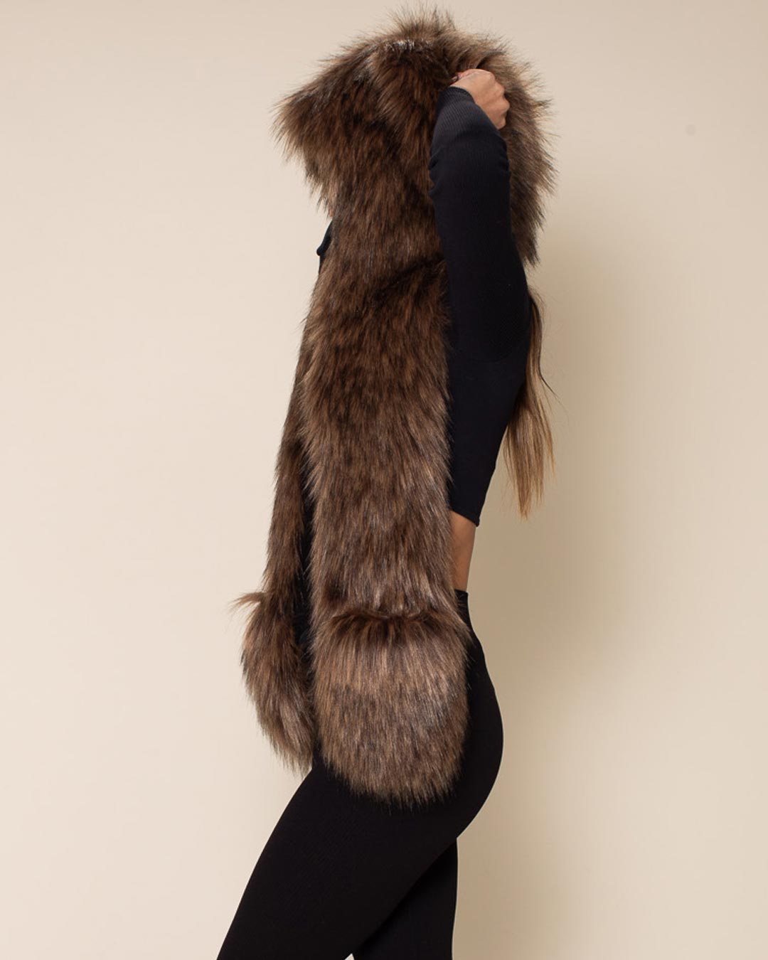 Brown Bear Collector Edition Faux Fur Hood | Women's