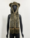 *Last Stock* C.E. Faux Fur SpiritHood | Grizzly Bear Italy