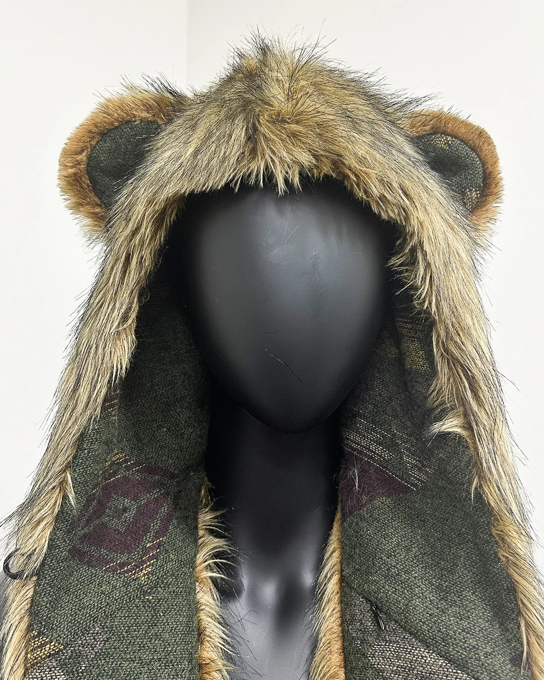 *Last Stock* C.E. Faux Fur SpiritHood | Grizzly Bear Italy
