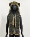 *Last Stock* C.E. Faux Fur SpiritHood | Grizzly Bear Italy