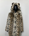 *Last Stock* Classic Faux Fur Coat | Leopard - MEDIUM