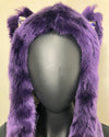 *Almost Purfect* C.E. Luxe Faux Fur SpiritHood | Violet Wolf
