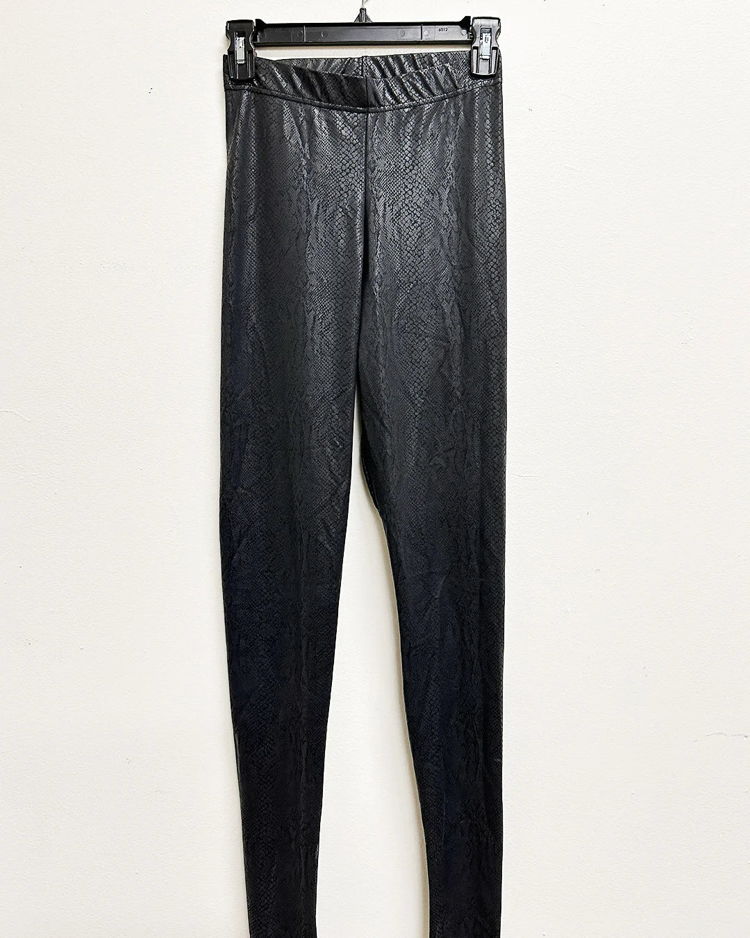 *One Of A Kind* Black Snakeskin Legging - Small