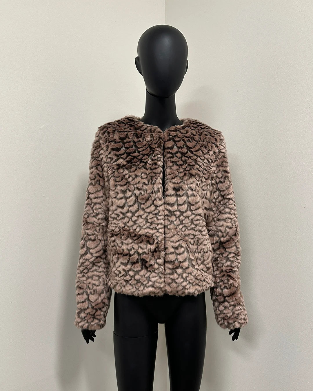 *One Of A Kind* Faux Fur Bomber | Mermaid - XSmall